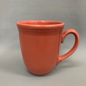 Oneida Petals Coffee Cup Mug Terra Cotta China